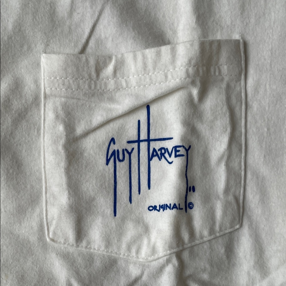 Guy Harvey T-Shirt with Pocket - Picture 2 of 4